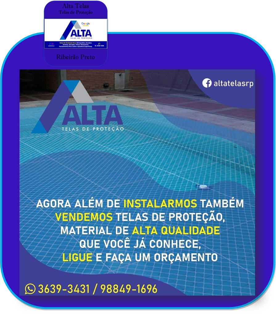 Instalação de tela de proteção em Ribeirão Preto